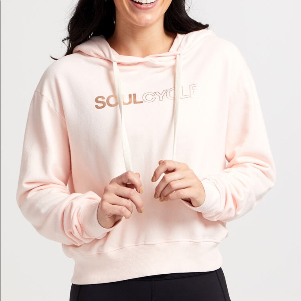 Cropped Hoodie Sweatshirt